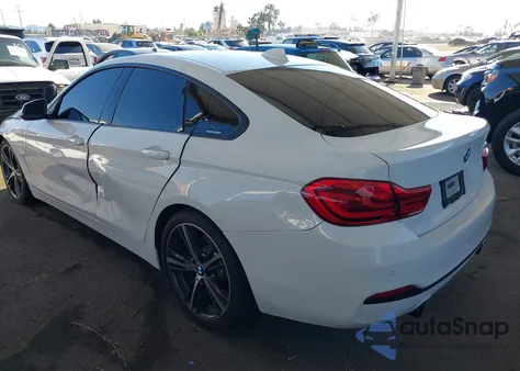 2018 BMW 440I Gran Coupe z USA, uszkodzony, nr VIN WBA4J5C55JBM64892